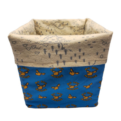 Large Fabric Storage Basket (Rigid)
