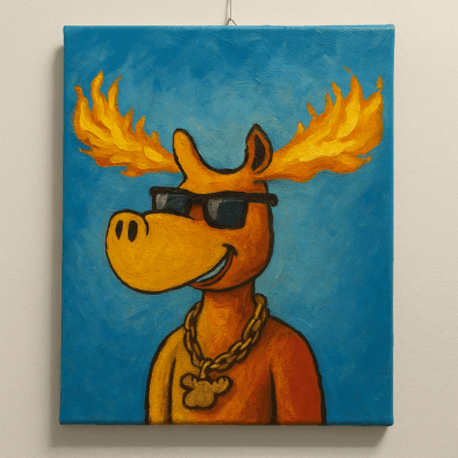 Custom DYM 11x17 Painting